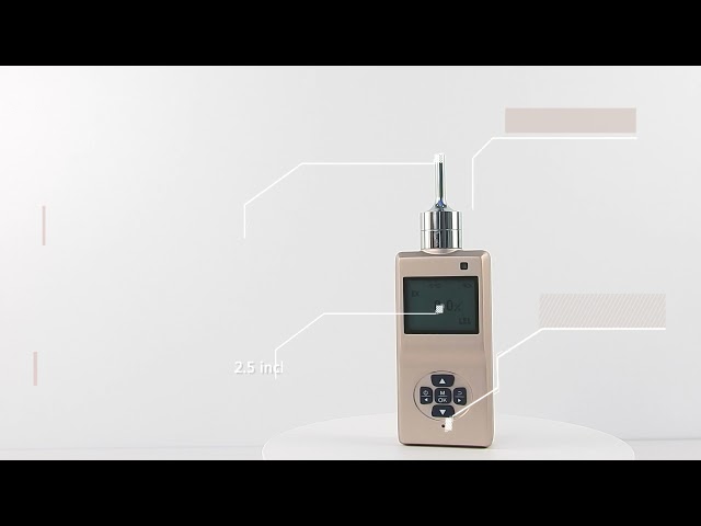 ประเทศจีน ES20B Handheld gas detector for H2O2, 0-500ppm, with Built-in high performance suction pump สำหรับขาย