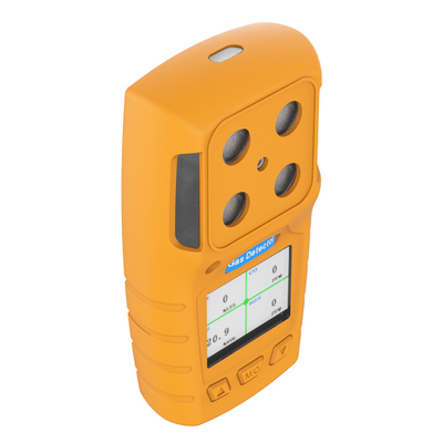 LEL CO O2 H2s เครื่องตรวจจับก๊าซหลายชนิดแบบพกพาพร้อมใบรับรอง CE FCC ISO9001