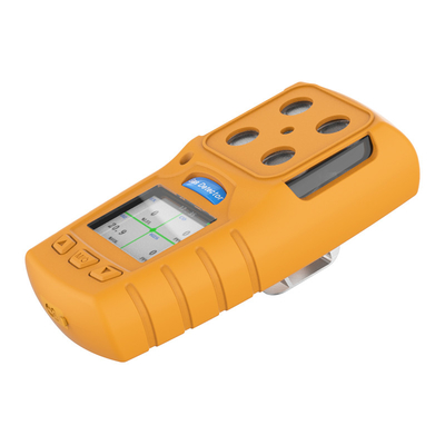 LEL CO O2 H2s เครื่องตรวจจับก๊าซหลายชนิดแบบพกพาพร้อมใบรับรอง CE FCC ISO9001