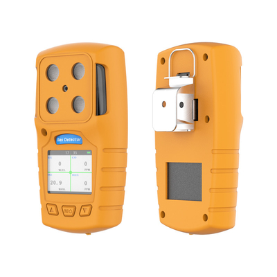 LEL CO O2 H2s เครื่องตรวจจับก๊าซหลายชนิดแบบพกพาพร้อมใบรับรอง CE FCC ISO9001