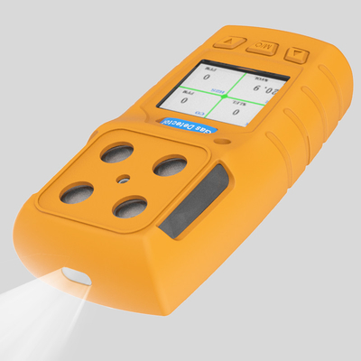 4 In 1 IP64 Portable Multi Gas Detector เครื่องวิเคราะห์ก๊าซพิษที่ติดไฟได้