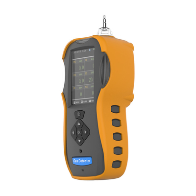 จอแสดงผล TFT LCD CO H2S CO2 pid voc NH3 NO2 SO2 เครื่องตรวจจับก๊าซหลายแบบพกพาแบบพกพาสำหรับการทดสอบการรั่วไหลของก๊าซ