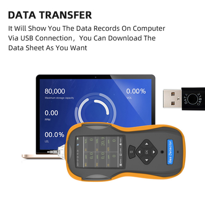 เครื่องตรวจจับก๊าซอุตสาหกรรมฟอสฟีน IP66 เกรดการป้องกันไม่มีการควบแน่น