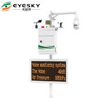 ES80A-Y8 ราคาต่ำออนไลน์คุณภาพอากาศ TSP pm2.5 pm10 ตรวจจับฝุ่นเสียงความเร็วลมตรวจสอบระบบ