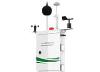 Eyesky ES80A-A6 ระบบตรวจสอบคุณภาพอากาศสำหรับการตรวจจับคุณภาพอากาศ SO2, NO2, CO, O3, VOC, PM2.5 &amp; 10, ความเร็วลมและทิศทาง