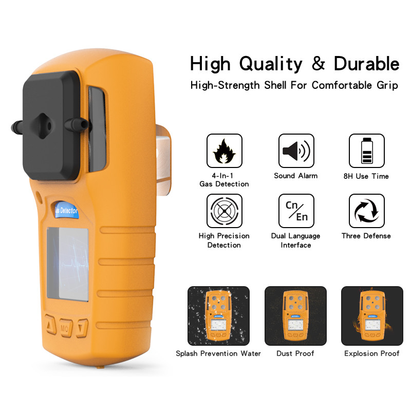 เซ็นเซอร์ PID 0-100ppm Voc CH4 0.7W การตรวจวัดก๊าซเดี่ยว